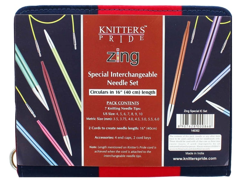 Knitter's Pride Zing Deluxe Special Interchangeable Needle S, Multi - Image 1